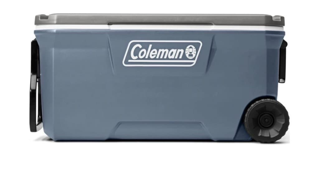 Family Breeze Kit wheeled Coleman cooler for full-weekend tournament comfort